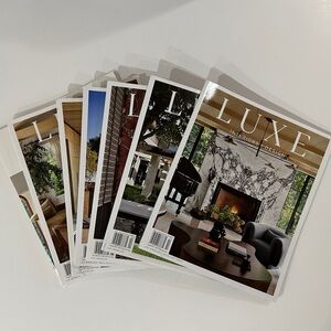 Luxe Magazine Collection with Elegant Covers